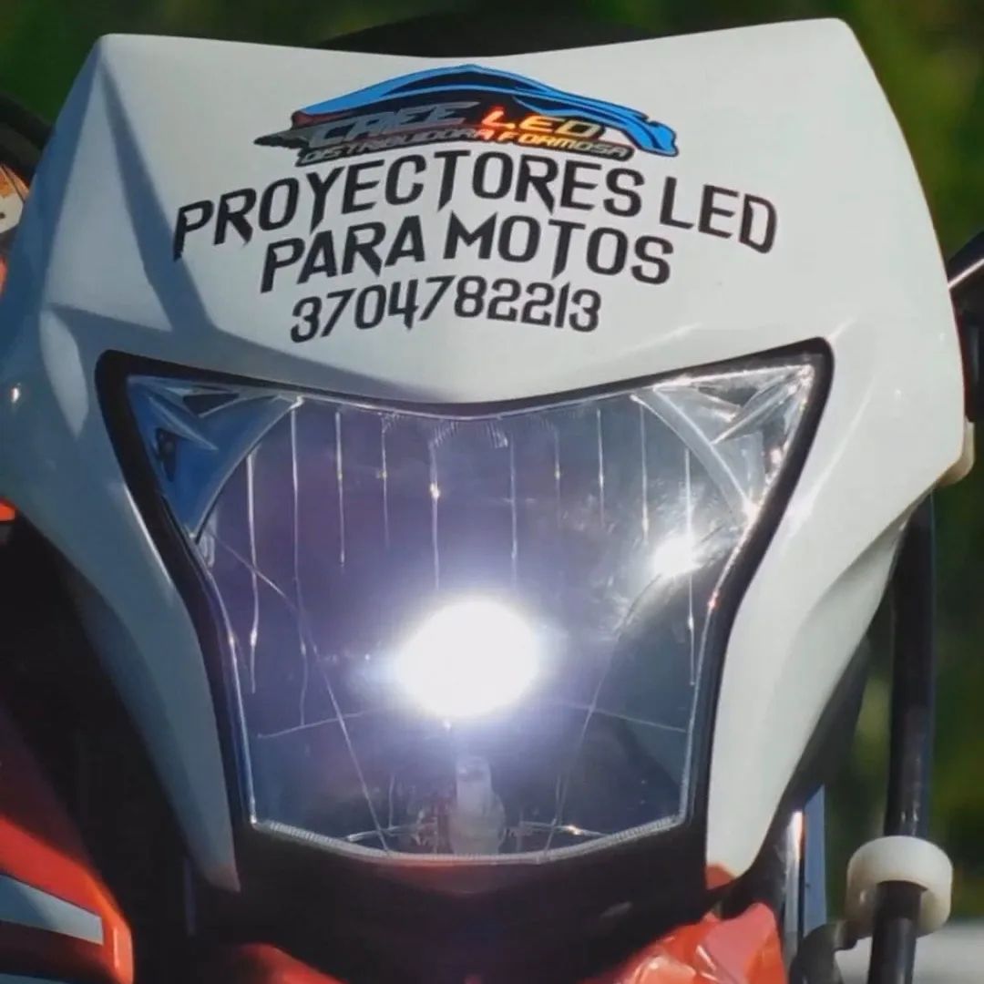 Proyector Led H4 Moto x unidad