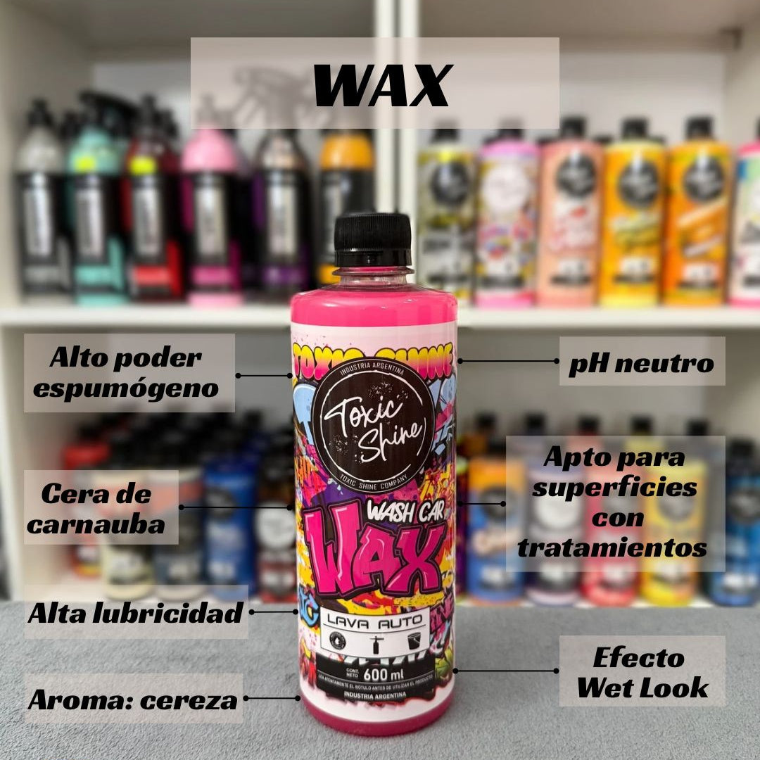 Shampoo lava auto Wax (Plus Carnauba)
