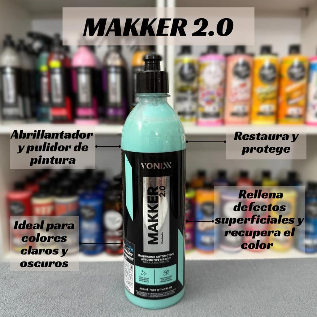 Abrillantador y pulidor de pintura MAKKER Vonixx