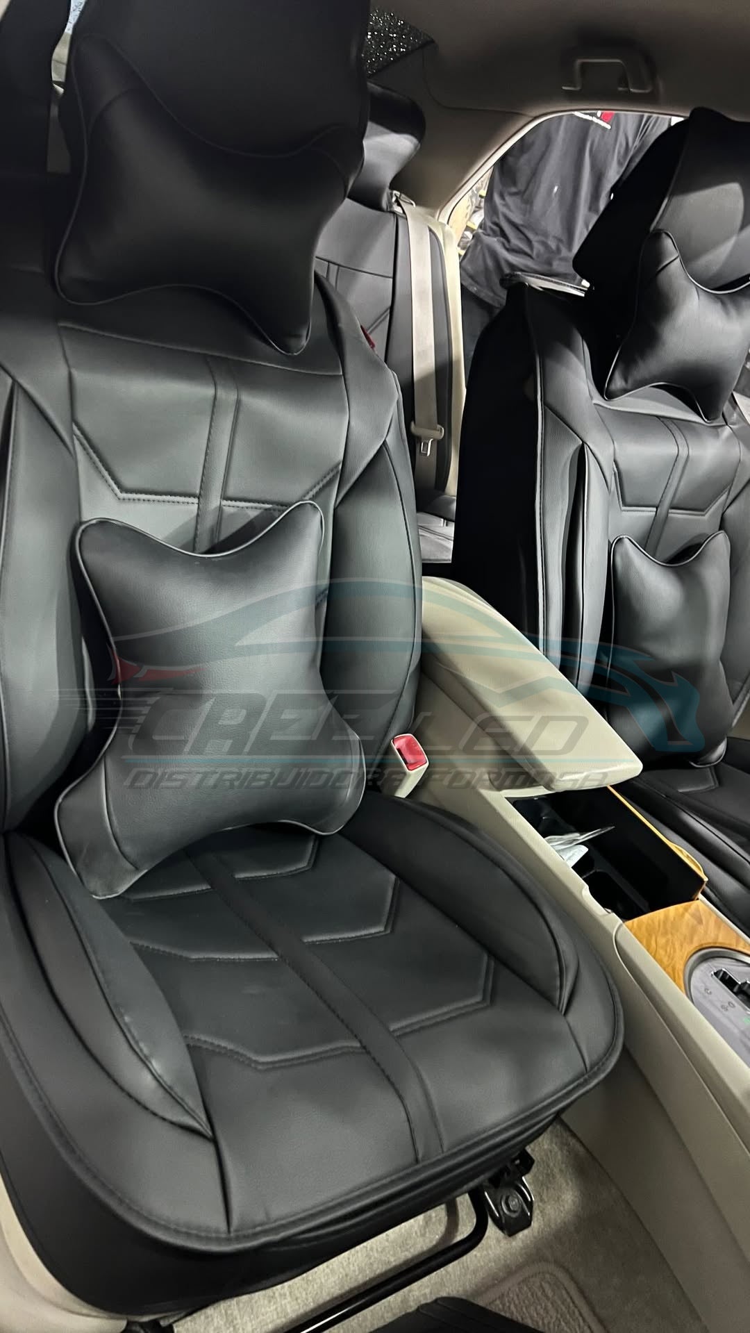 Set Cubre Asientos Kojima Cuero Premium
