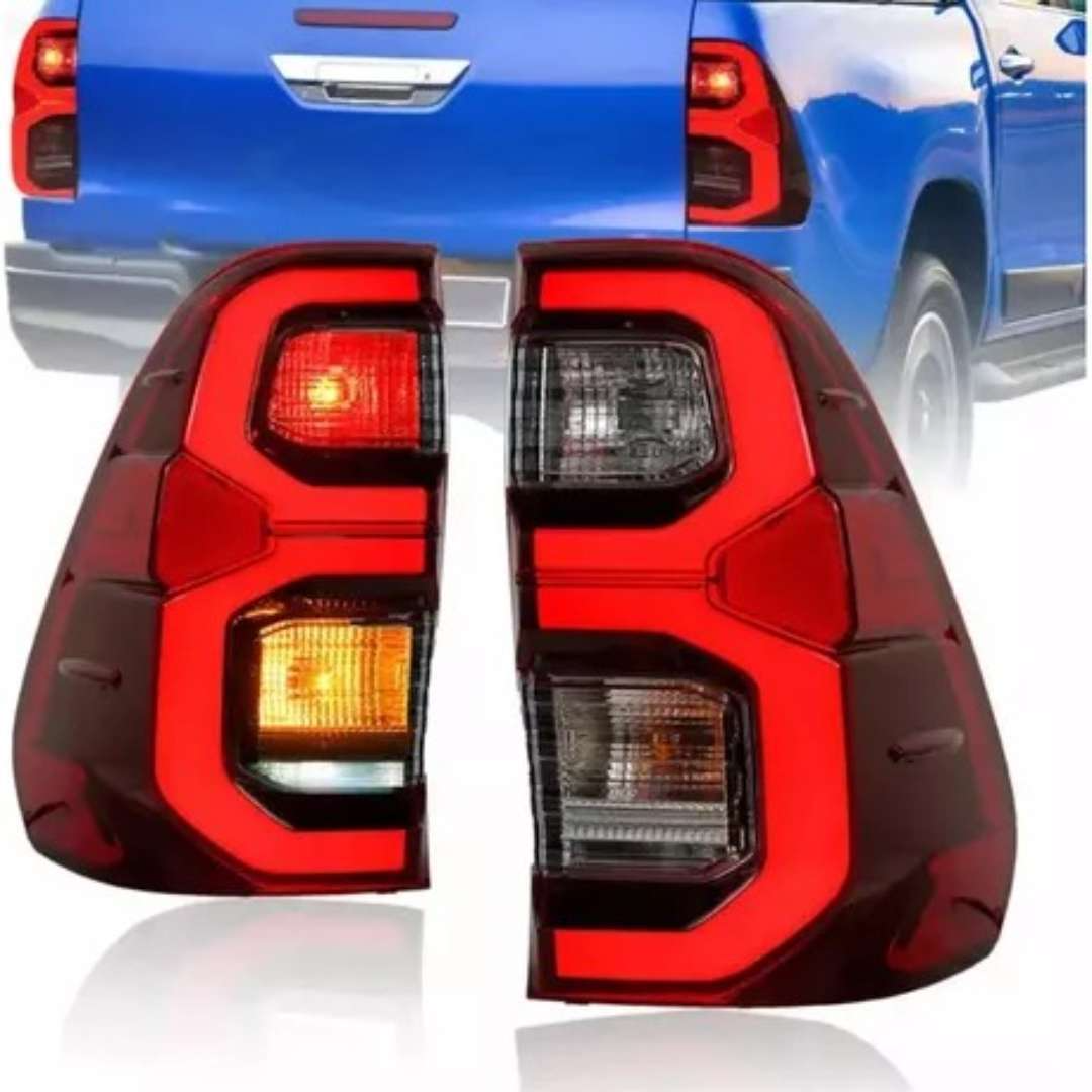 Juego de Faros Traseros Led Toyota Hilux 2016-2025