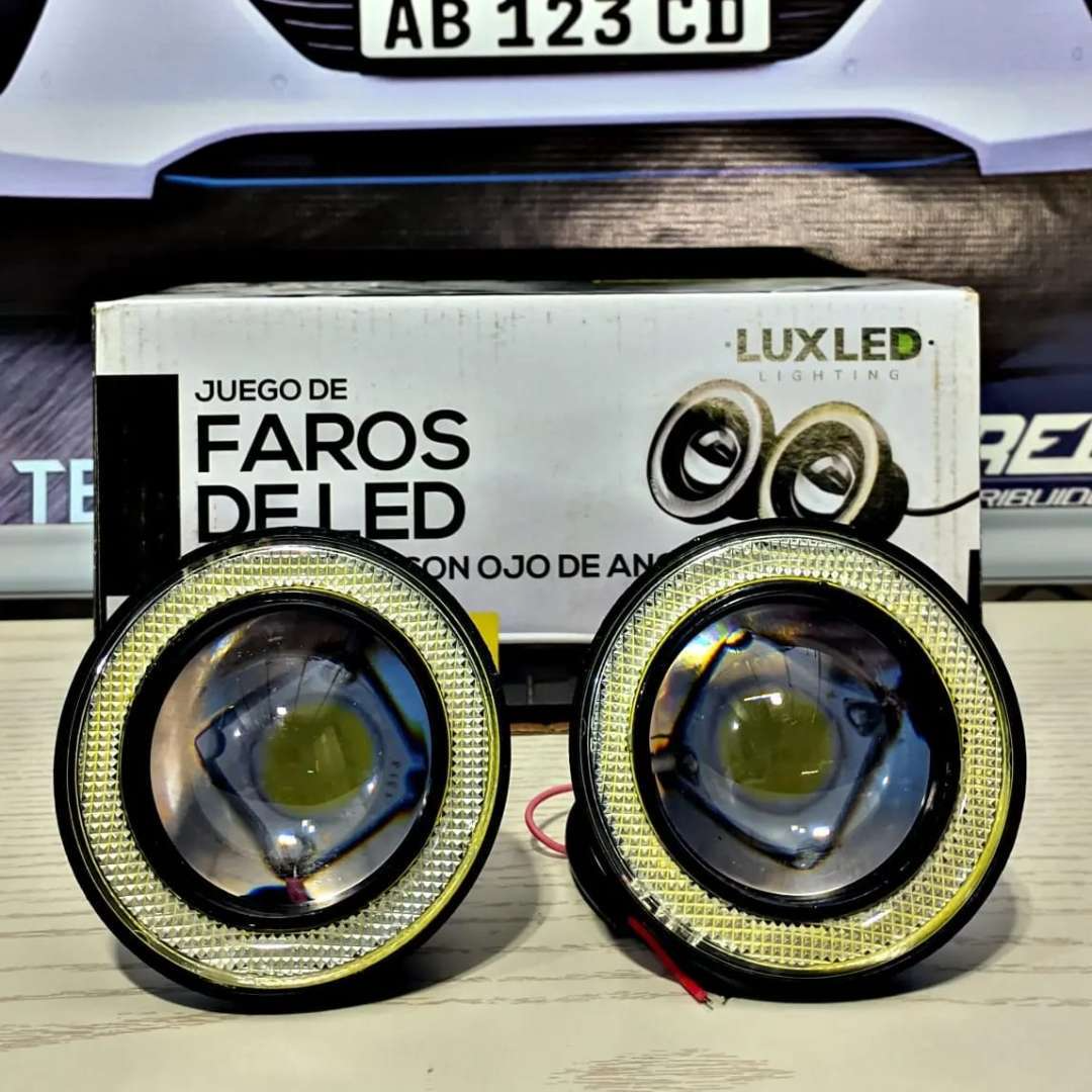 Kit Faro Led Auxiliar universal con Ojo de Ángel 7cm de diámetro