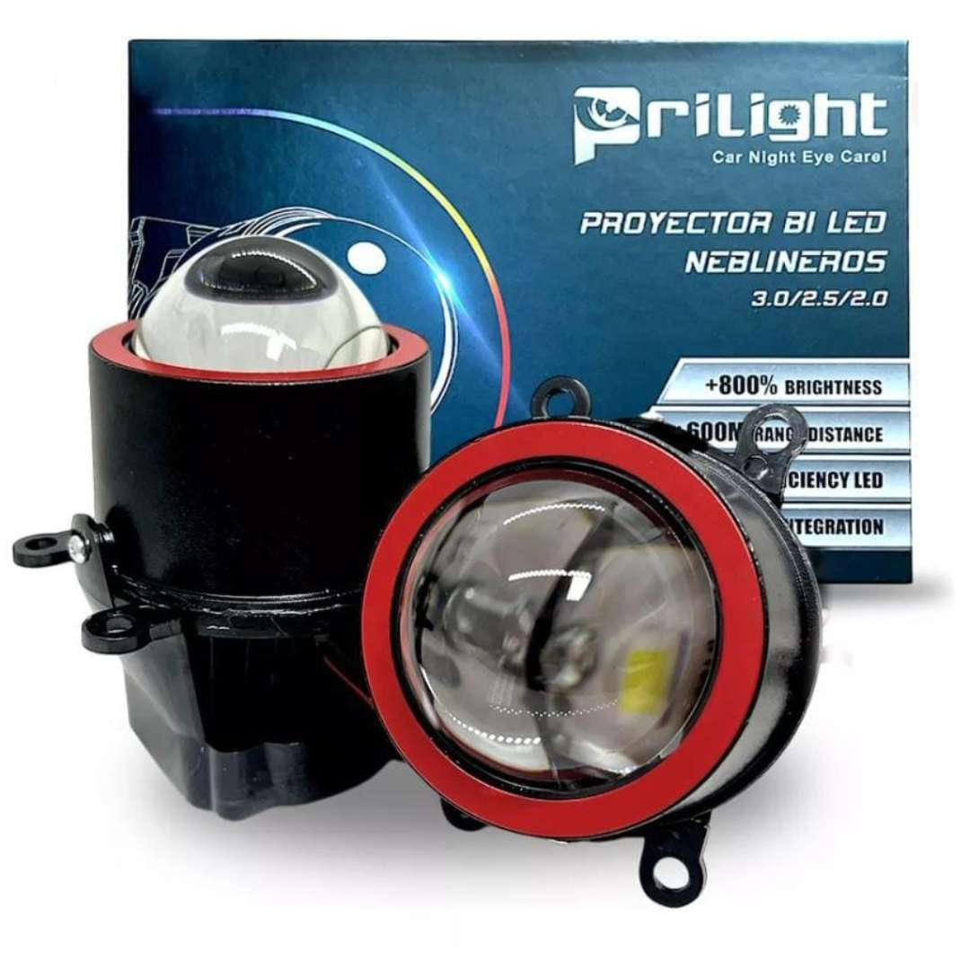 Kit Proyector Bi Led Auxiliares 3", 600 metros de alcance