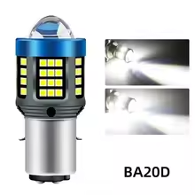Proyector Led Moto 60 leds smd con lupa x unidad