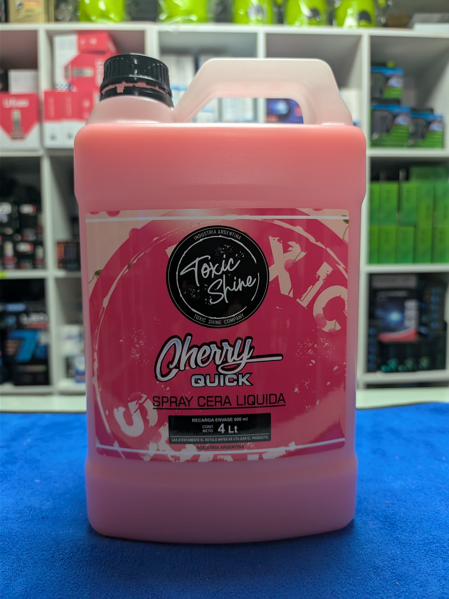 Cera Líquida CHERRY QUICK Tóxic Shine 4 Litros