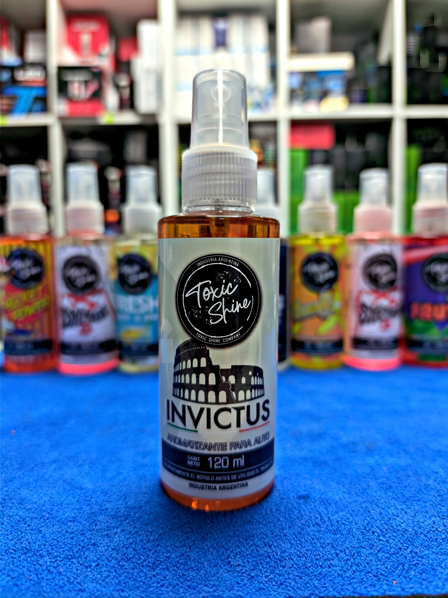 Aromatizante para auto 120ml Tóxic Shine