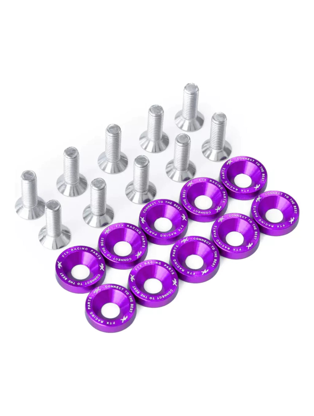 Kit x10 arandelas anodizadas 6mm