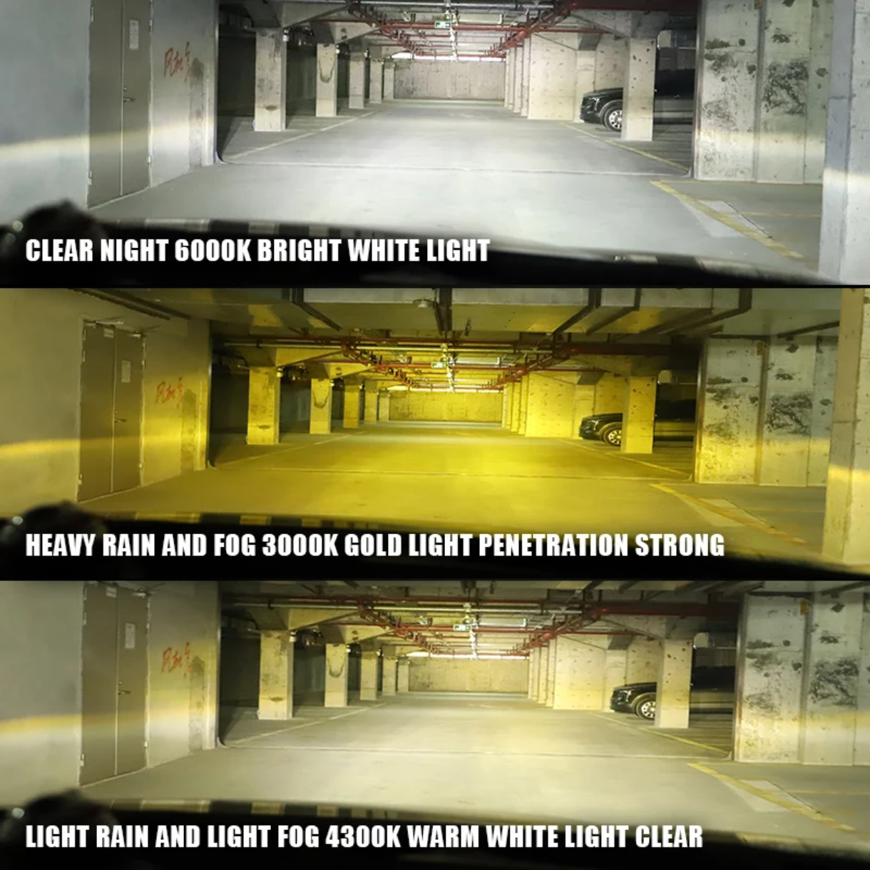 Kit Cree Led X2 Dual Color Blanco/Amarillo 120w