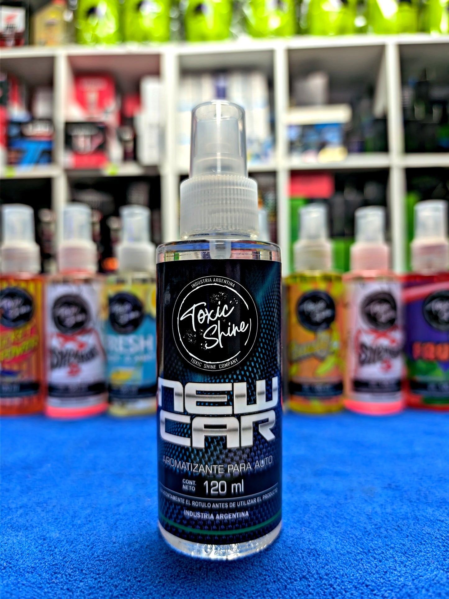 Aromatizante para auto 120ml Tóxic Shine