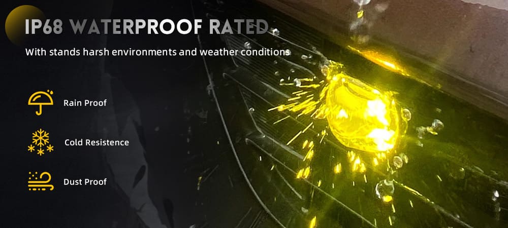 Kit Proyectores Led Chip 3535 para neblineros blanco/amarillo, ideal para parrilla/busca huellas