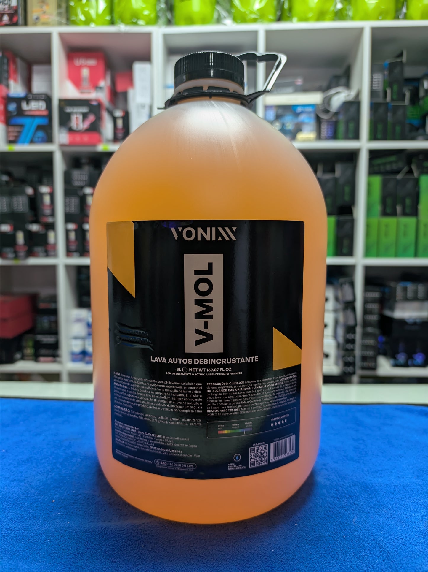 Lava autos desengrasante V MOL 5 Litros Vonixx