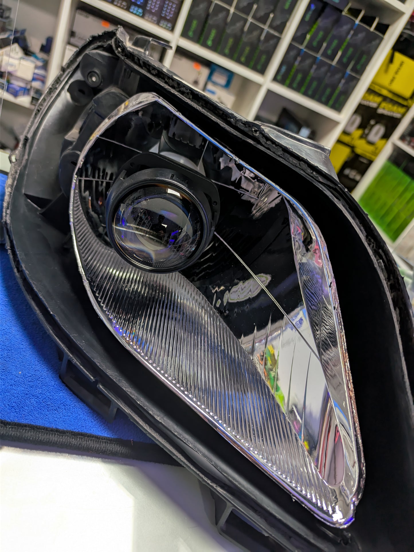 Kit Proyector Bi Led 2,5" Reemplaza H4 H7 Alta y Baja 800m de Alcance