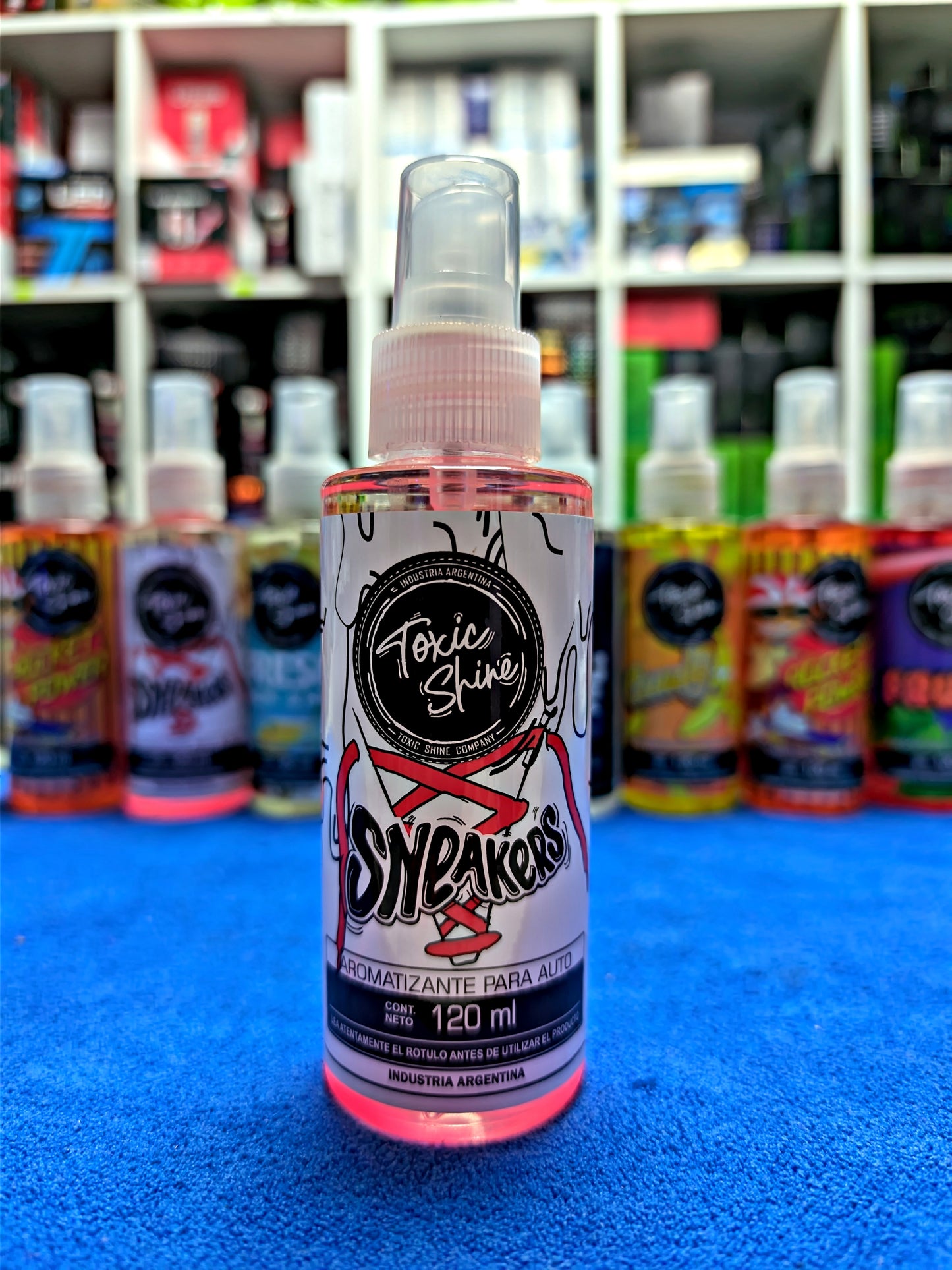 Aromatizante para auto 120ml Tóxic Shine