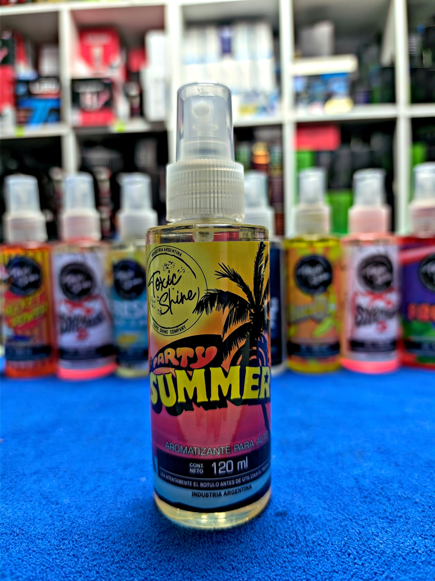 Aromatizante para auto 120ml Tóxic Shine