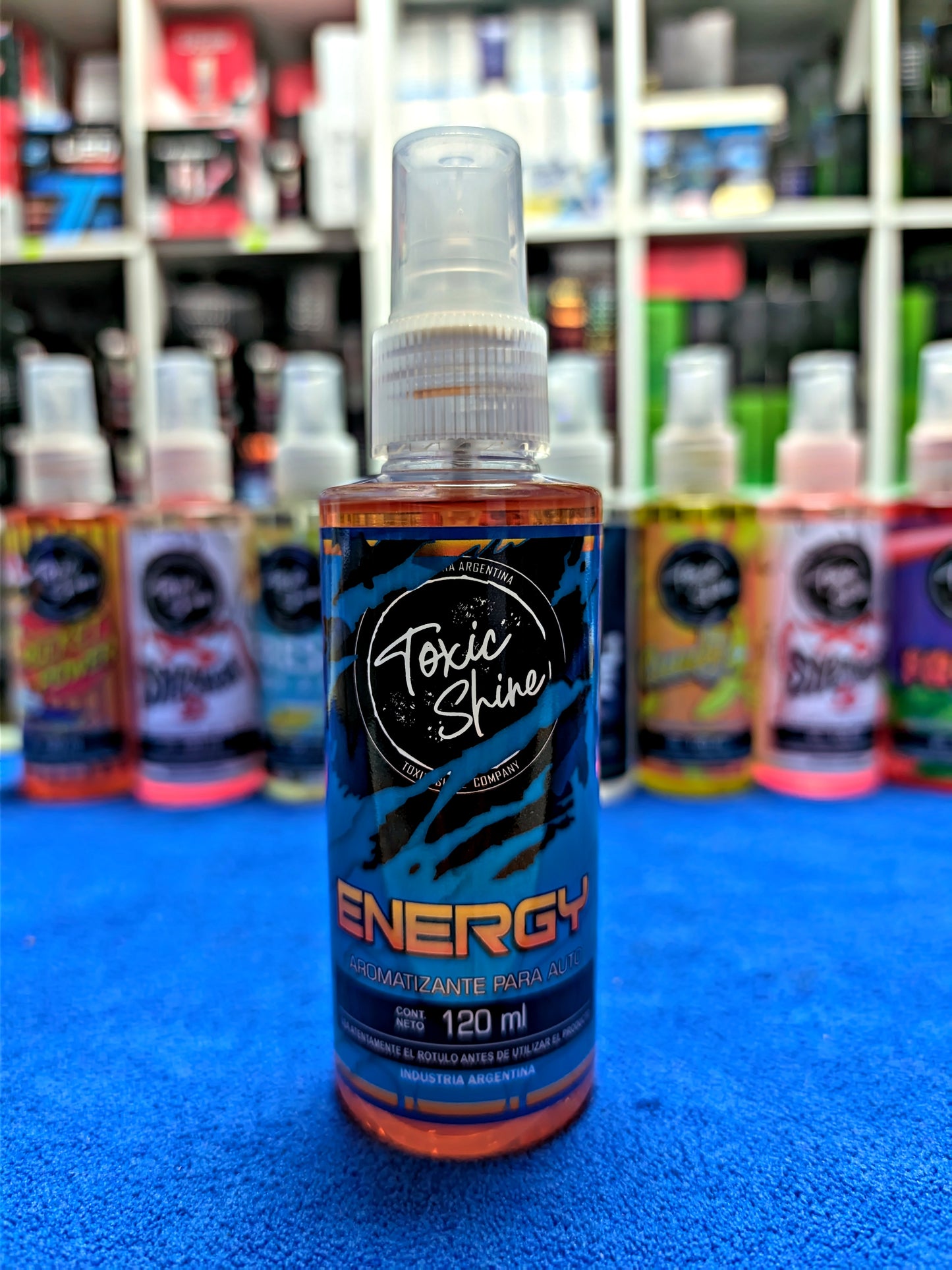 Aromatizante para auto 120ml Tóxic Shine