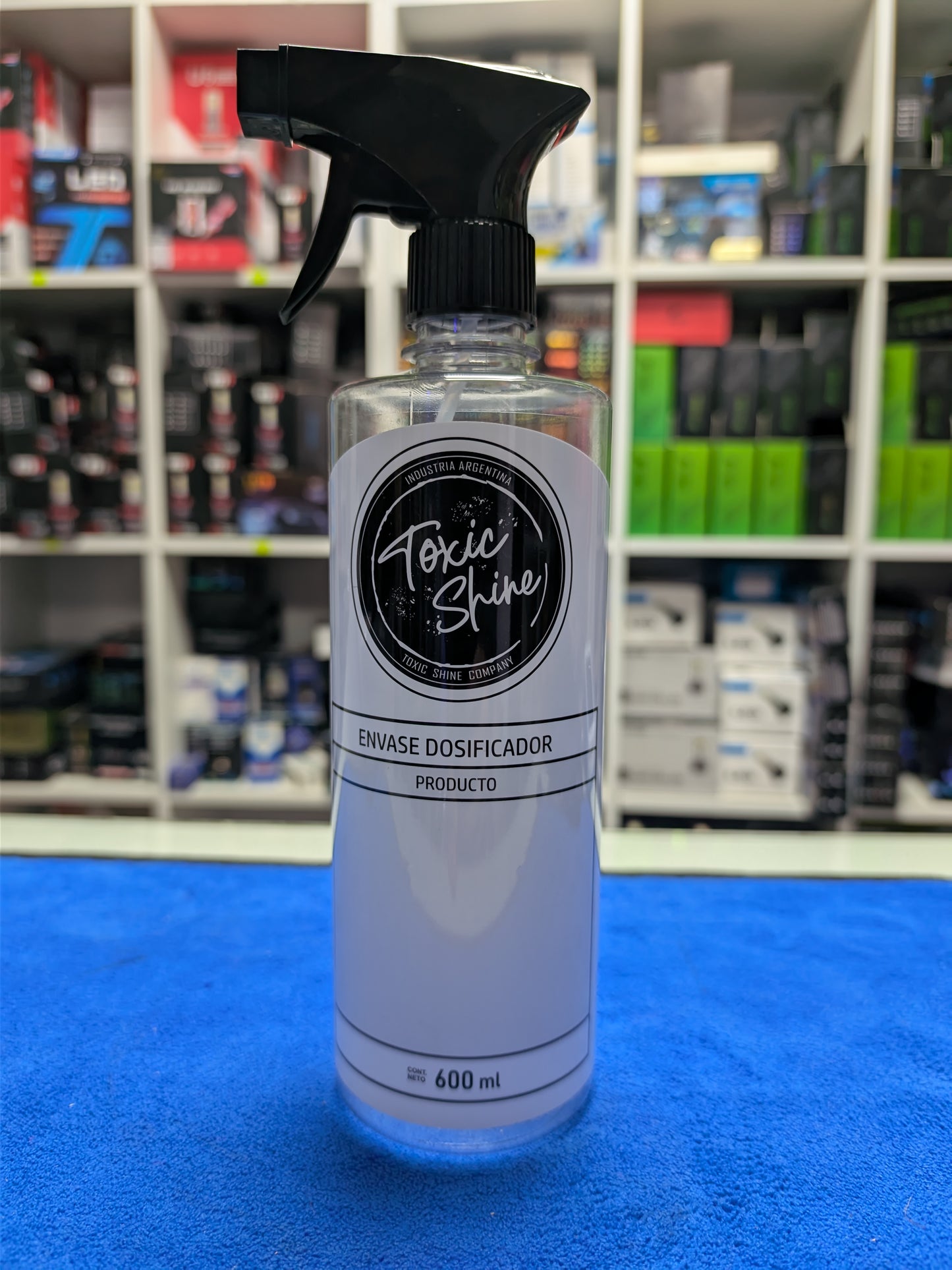 Envase dosificador Toxic Shine