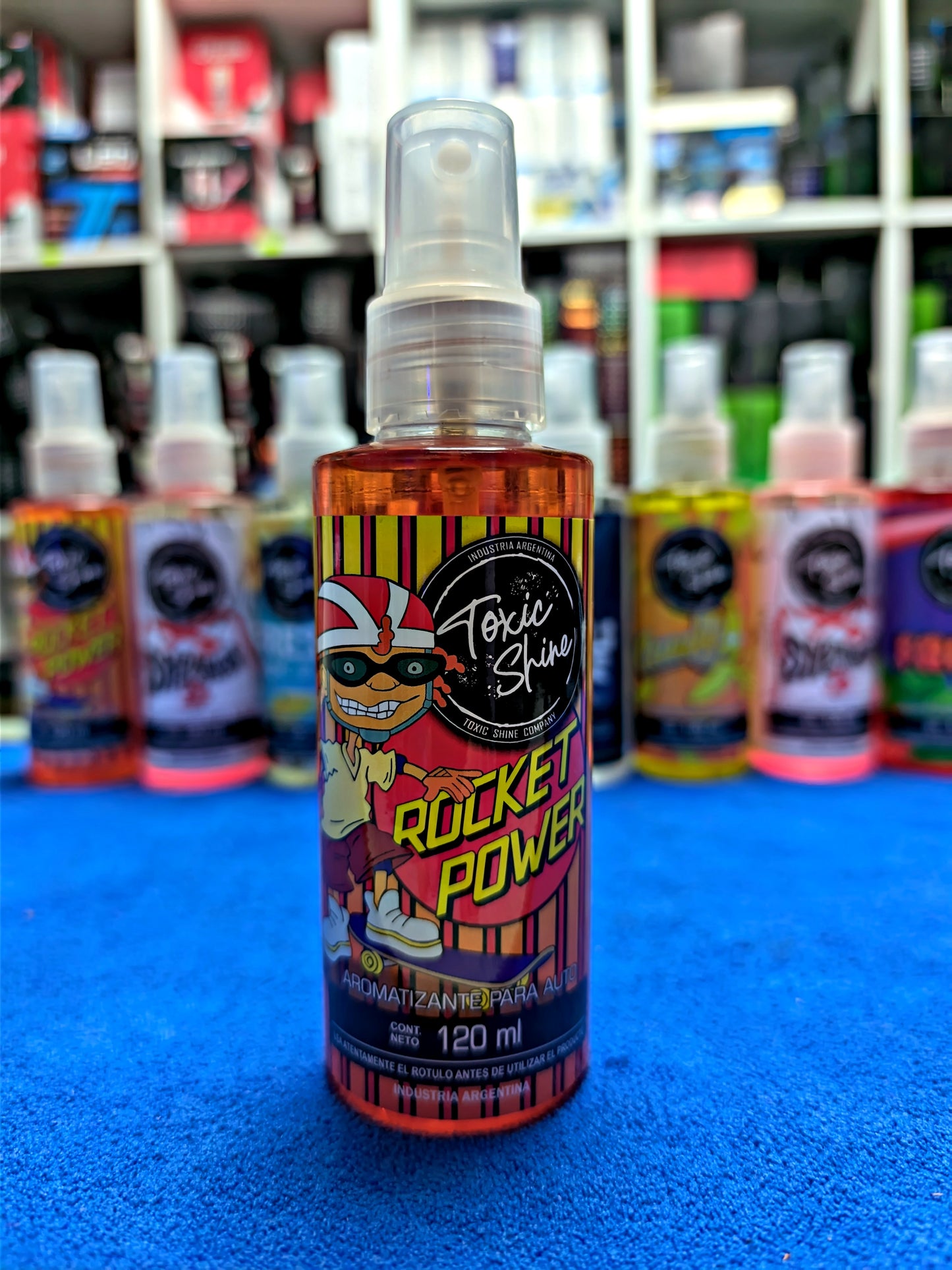 Aromatizante para auto 120ml Tóxic Shine