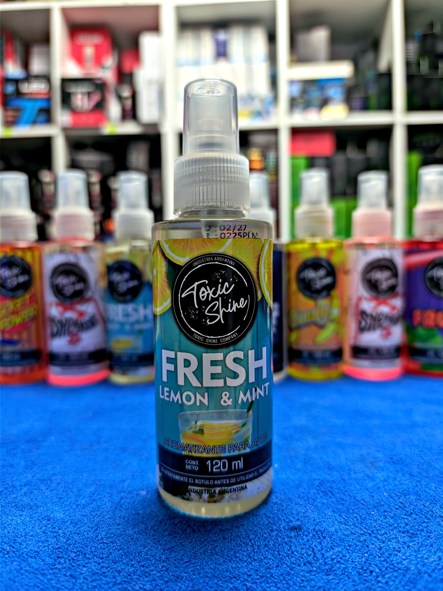 Aromatizante para auto 120ml Tóxic Shine