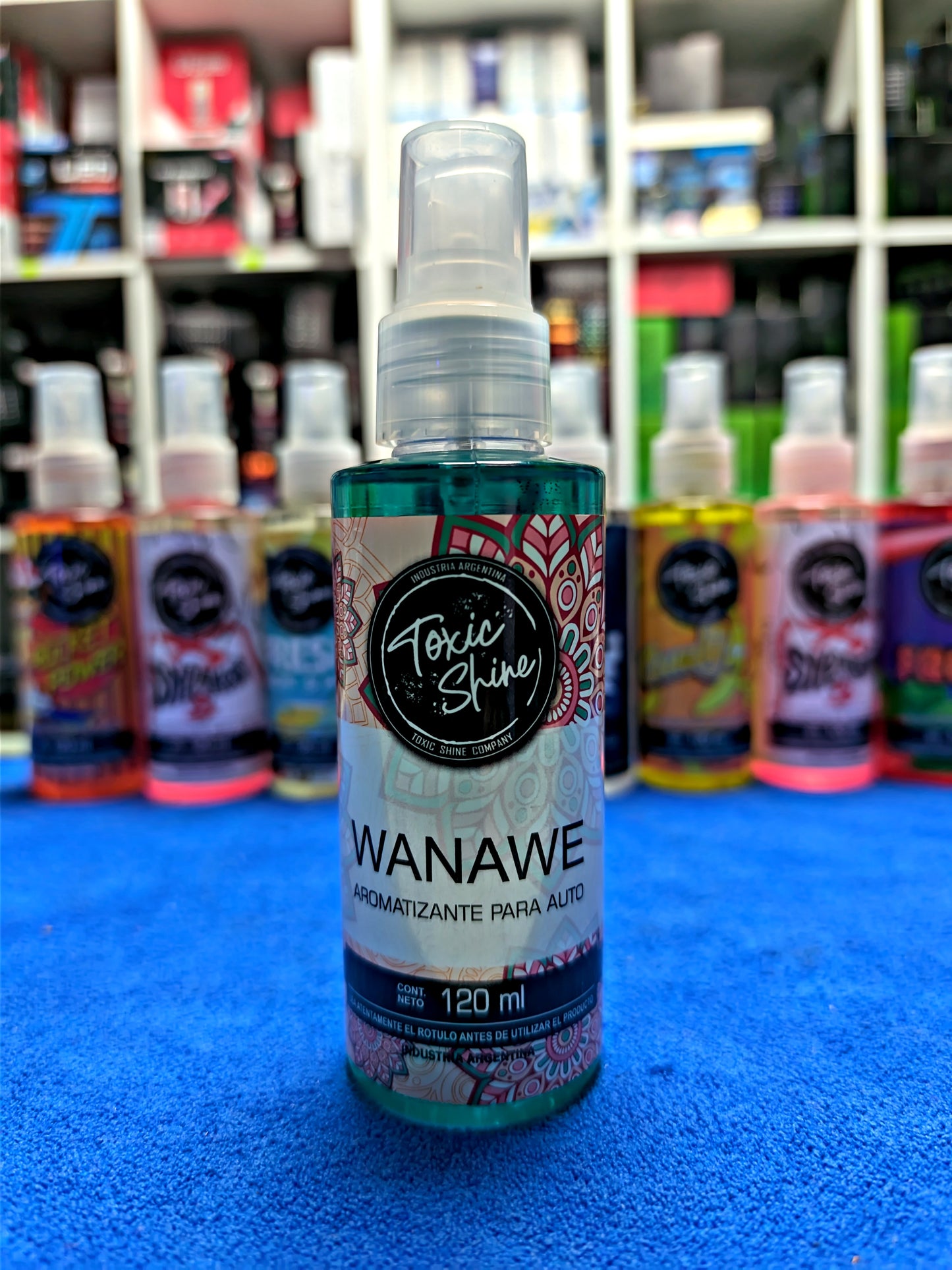 Aromatizante para auto 120ml Tóxic Shine