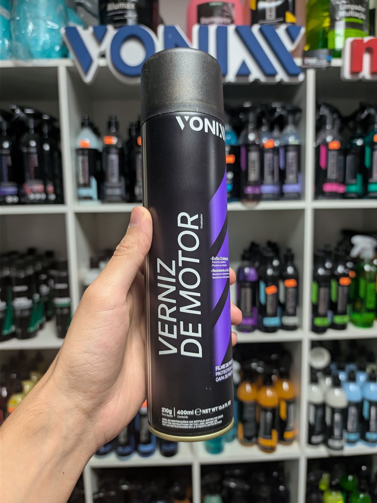 VONIXX VERNIZ DE MOTOR AEROSOL 400ML