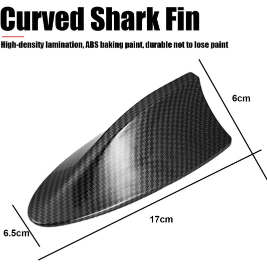 ANTENA TIBURÓN UNIVERSAL FIBRA DE CARBONO AM/FM