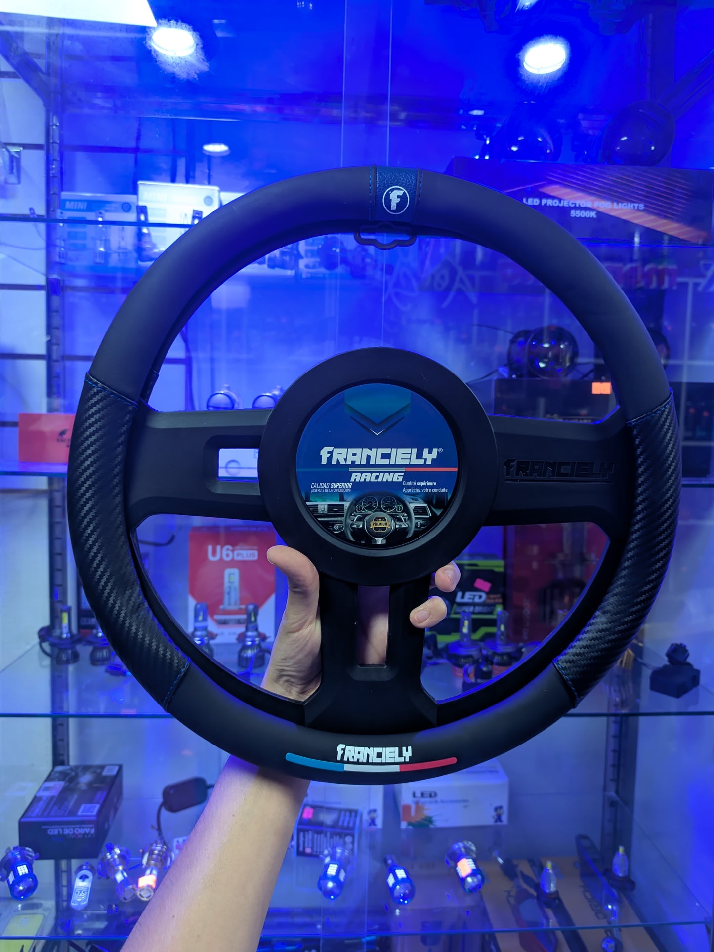 Cubre Volante Franciely Racing