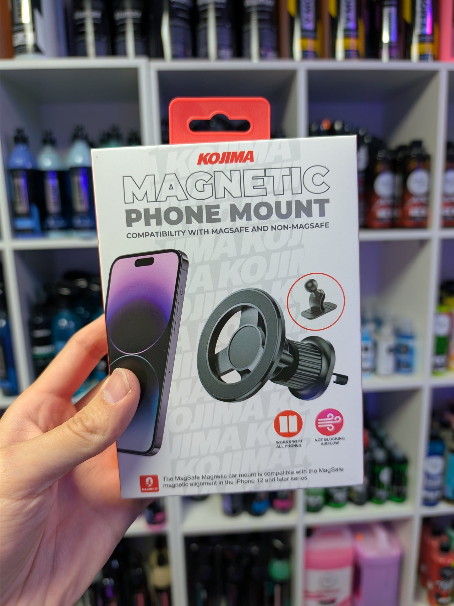 KOJIMA SOPORTE CELULAR COMBO TABLERO + AIRE