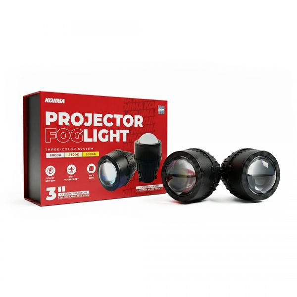 BUSCA HUELLAS KOJIMA PROYECTOR 3" TRI COLOR