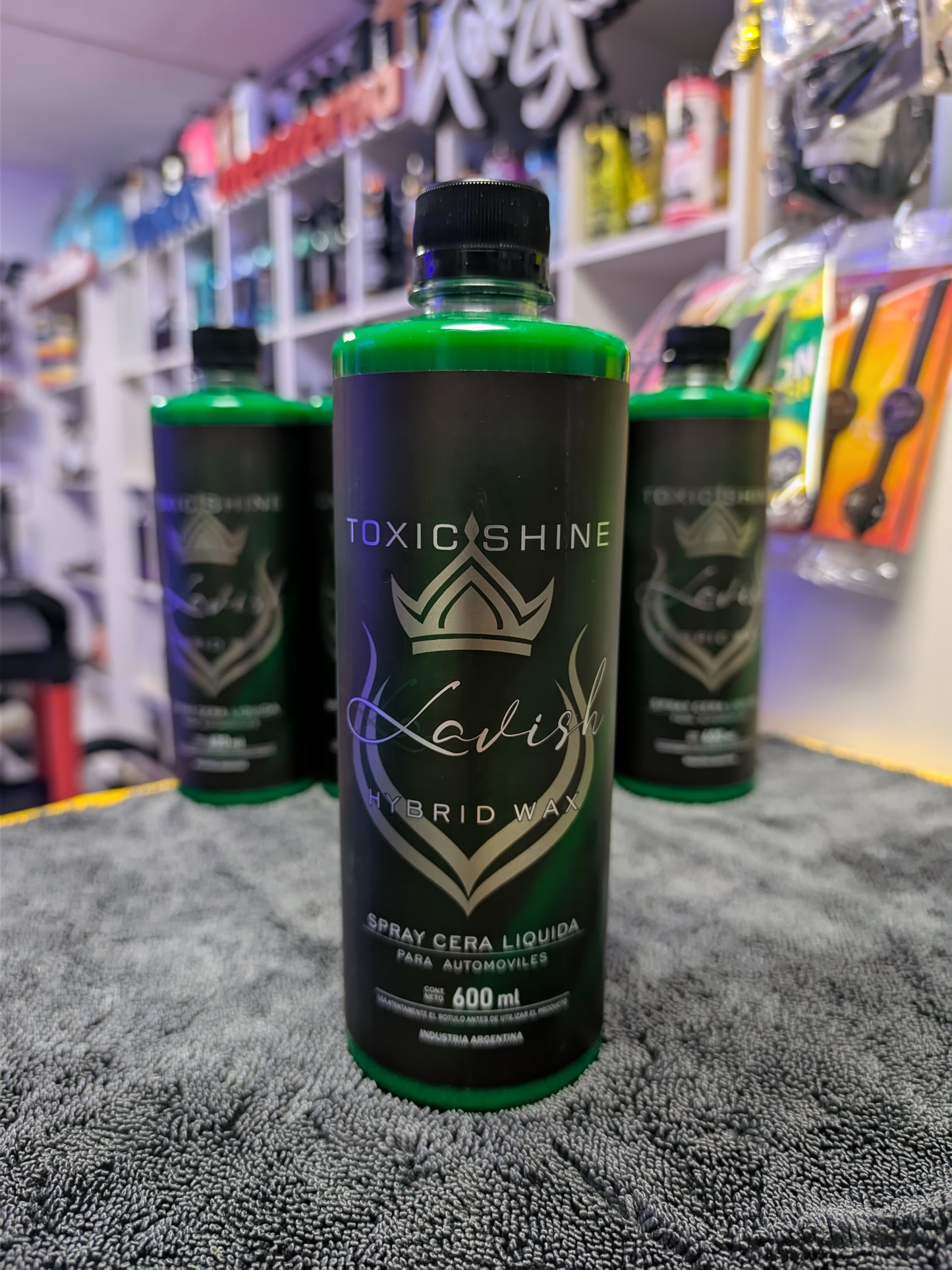 Cera Líquida LA LAVISH Toxic Shine⚡