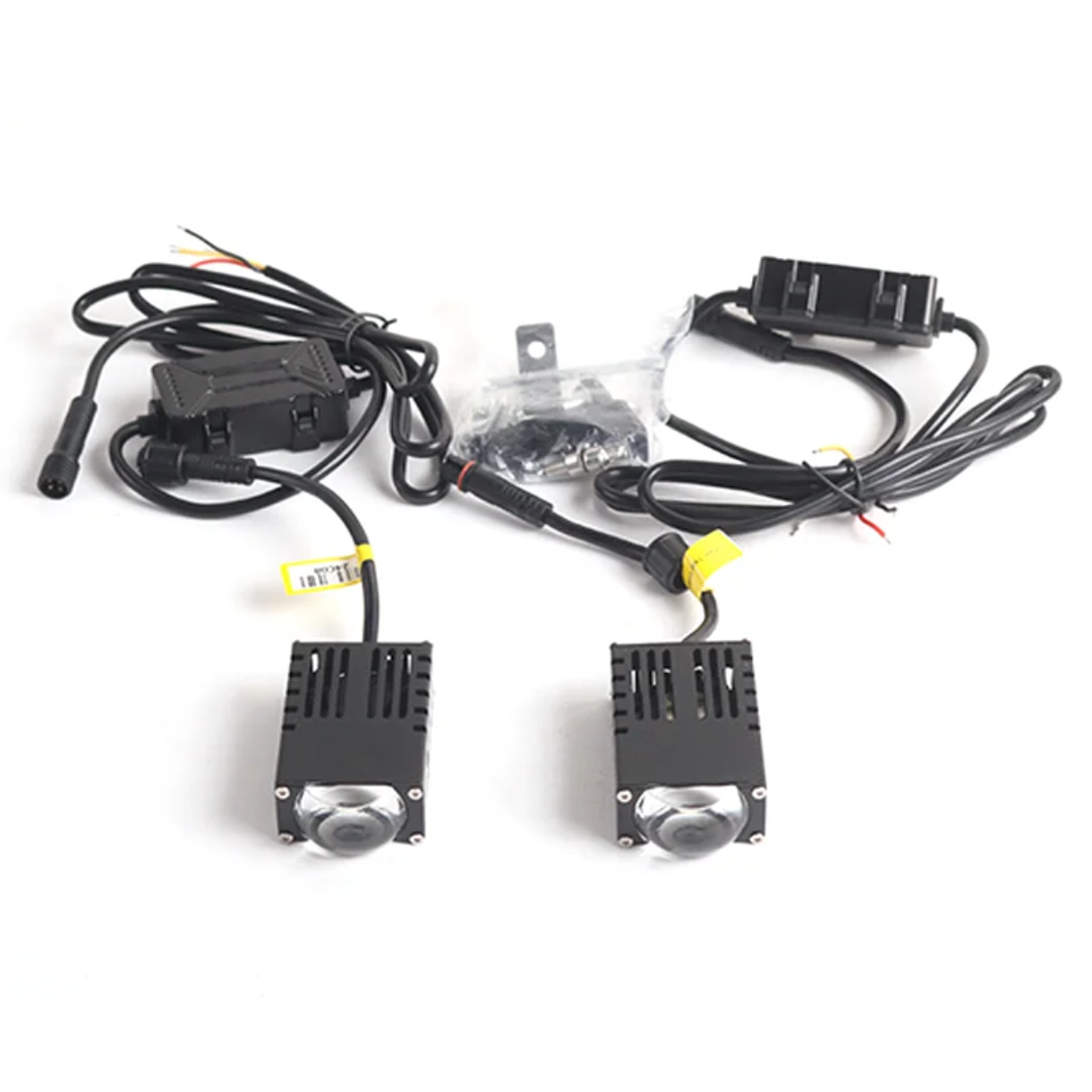 Kit Proyectores Led Chip 3535 para neblineros blanco/amarillo, ideal para parrilla/busca huellas