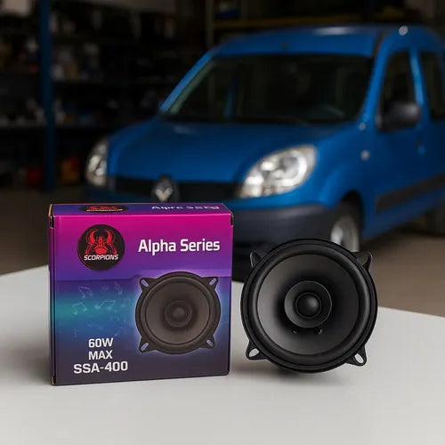 Kit X2 parlantes 4" 60w ALPHA SERIES SSA-400