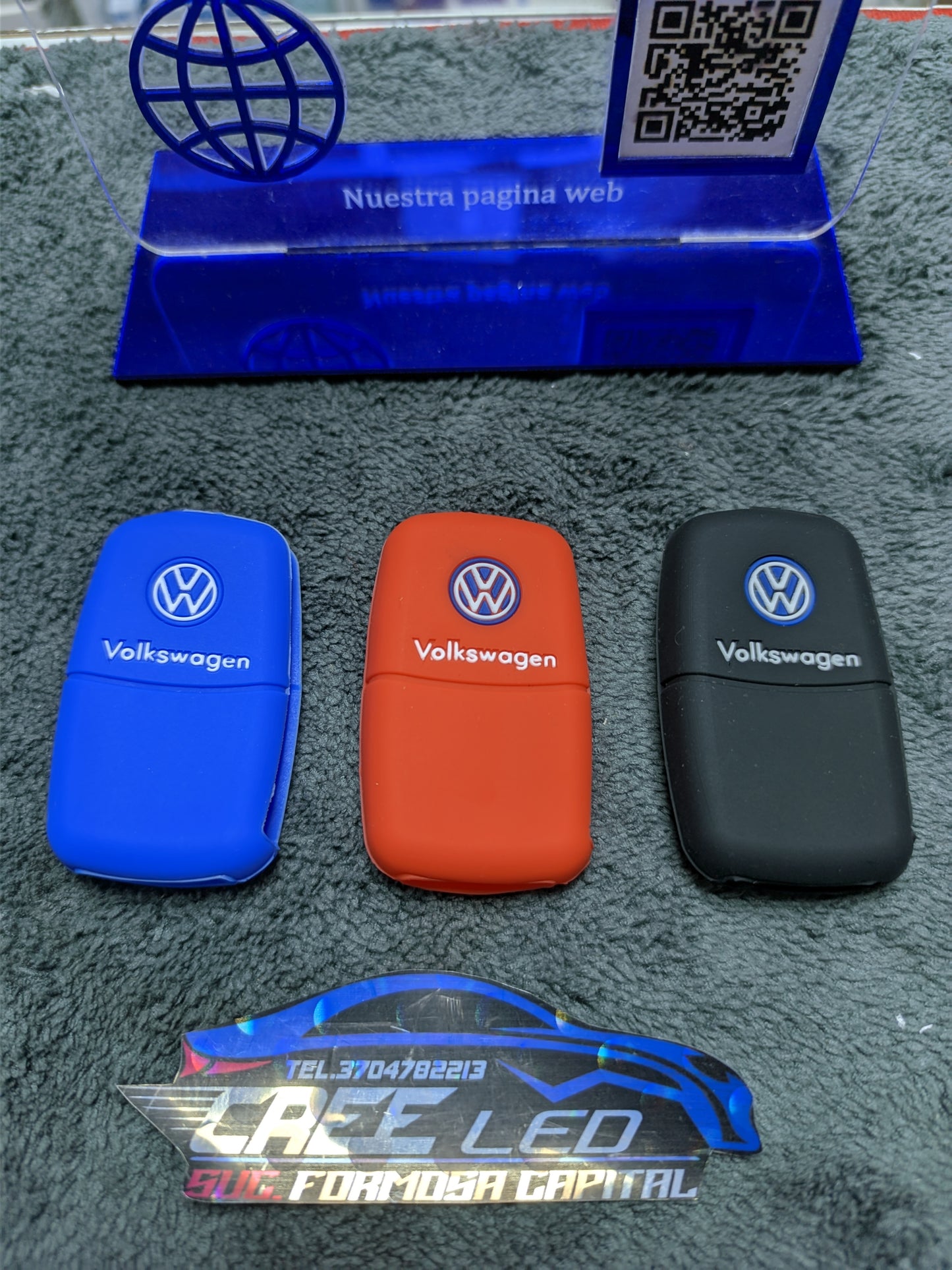 Funda llave SILICONADA 2 BOTONES WV AMAROK - SAVEIRO