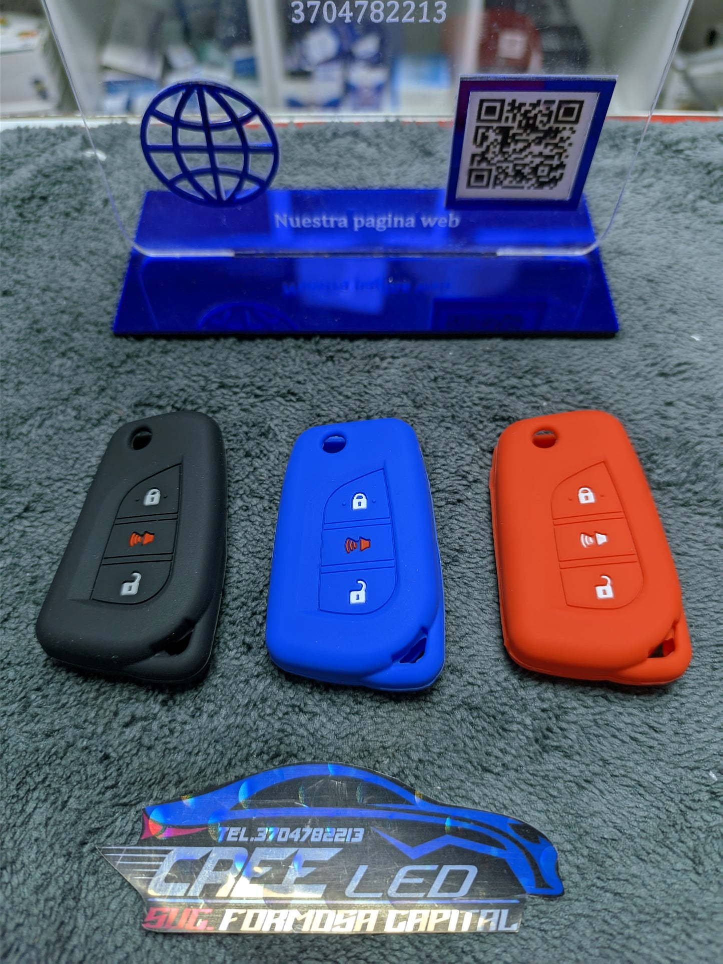 Funda llave siliconada TOYOTA - COROLLA