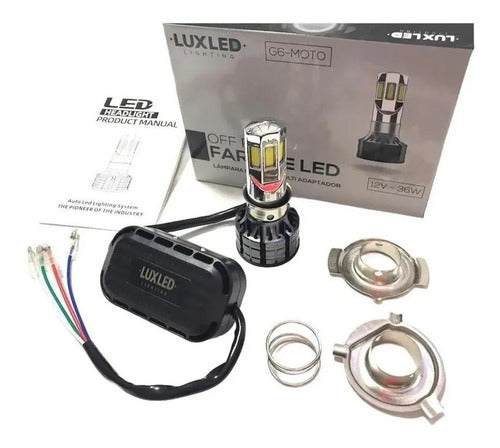 Cree Led universal Moto 6 Caras, Máxima potencia y calidad