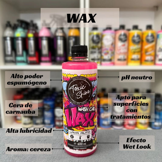 Shampoo lava auto Wax (Plus Carnauba)