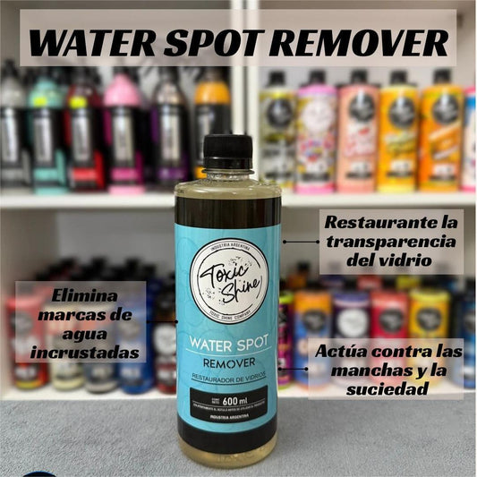 Restaurador de vidrios WATER SPOR REMOVER Toxic Shine