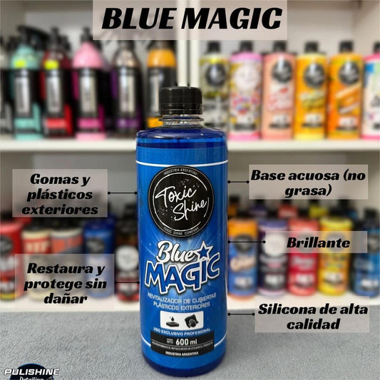Revitalizador de cubiertas y plasticos exteriores BLUE MAGIC Toxic Shine