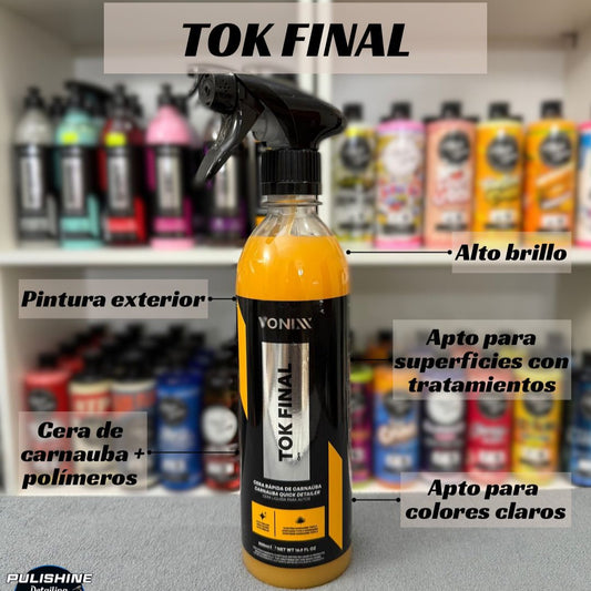 Cera rápida TOK FINAL 500ML Vonixx