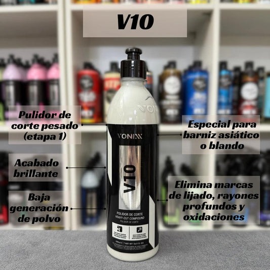 Pulidor de corte V10 500ML Vonixx