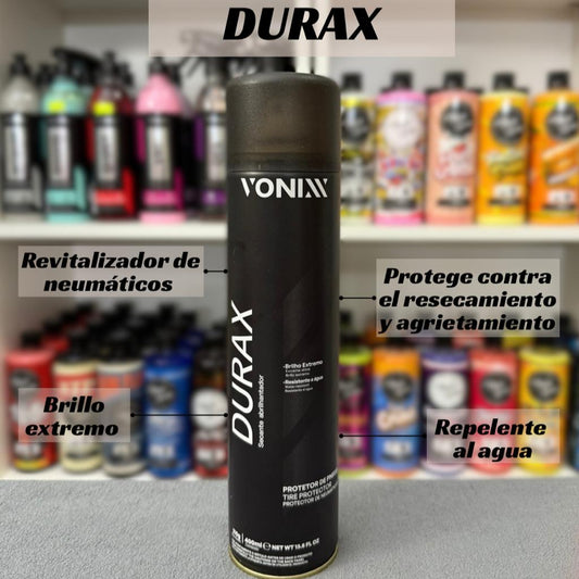 Revitalizador de neumaticos DURAX AEROSOL Vonixx