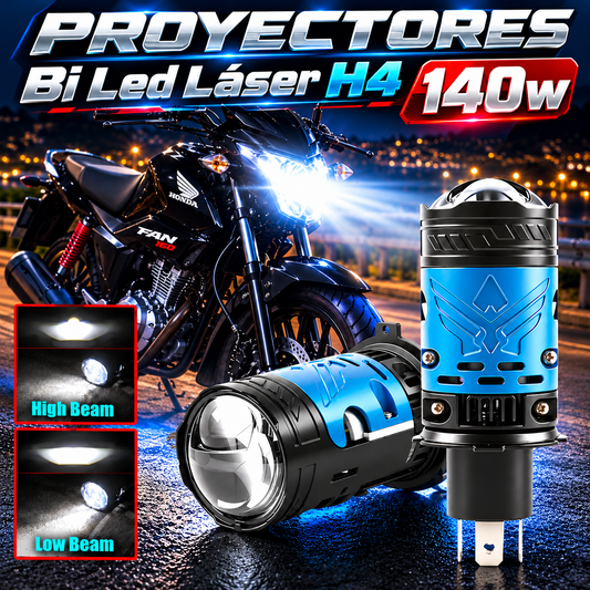 Proyector Bi Led Láser H4 140w