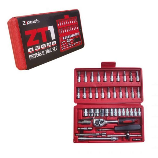 KIT DE HERRAMIENTAS 46 PIEZAS
