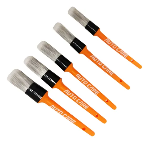 Set 5 pinceles cerdas blandas ideal para interiores