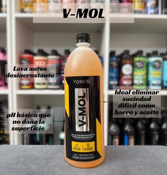 Shampoo Lava autos desengrasante V-MOL Vonixx
