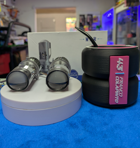 Kit Proyector Led H4 90 watts + Mate Colapinto
