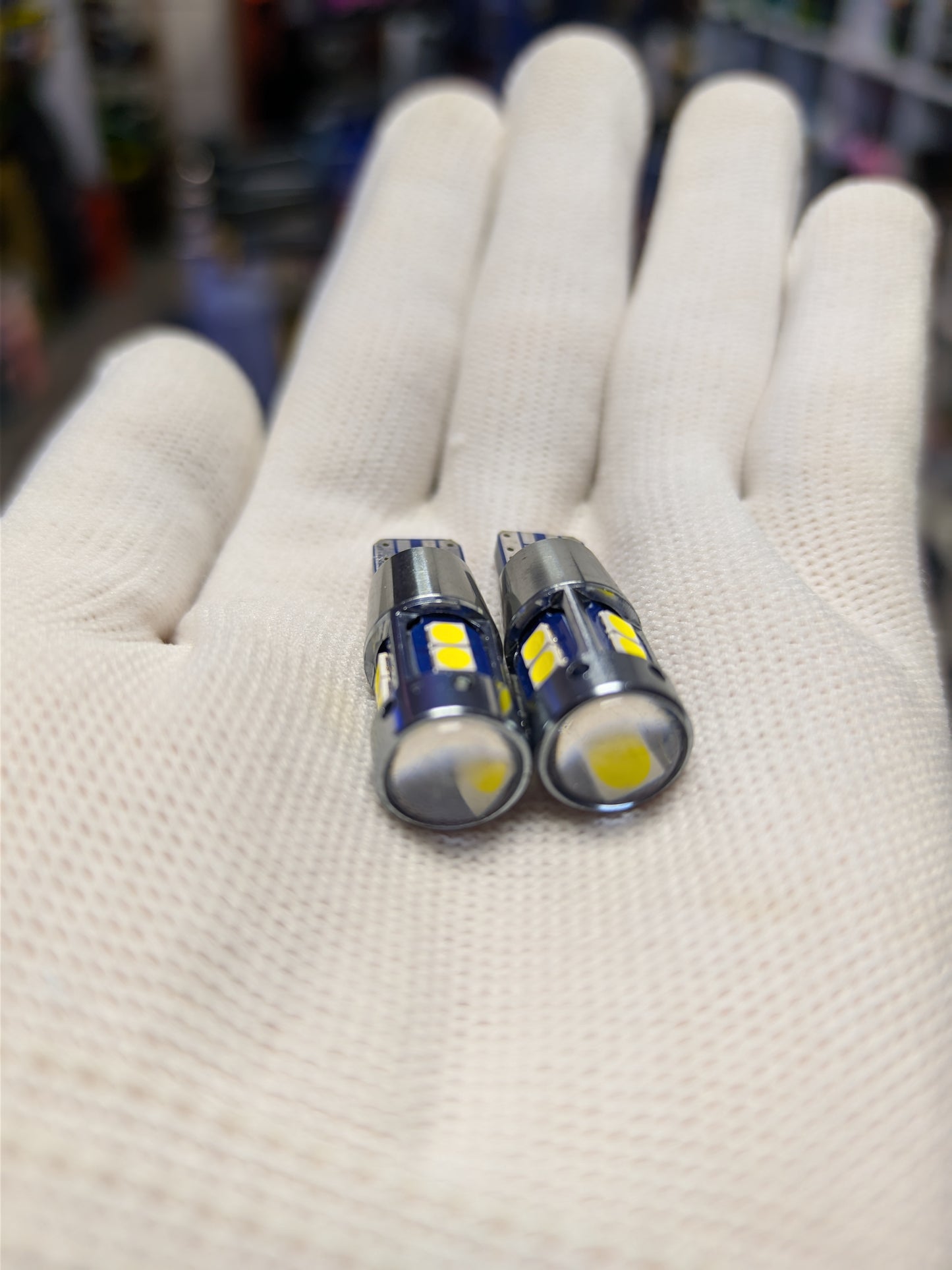 Kit Led T10 Lupa Cambus Blanco