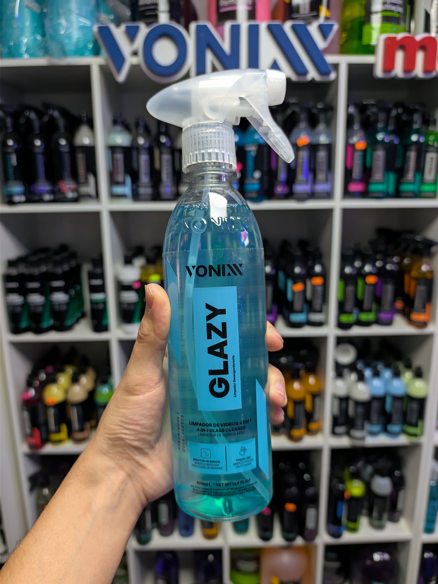 Limpiador de Vidrios VONIXX GLAZY 500ML