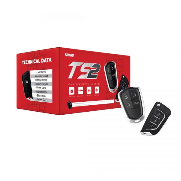 Alarma para vehículo KOJIMA TS2