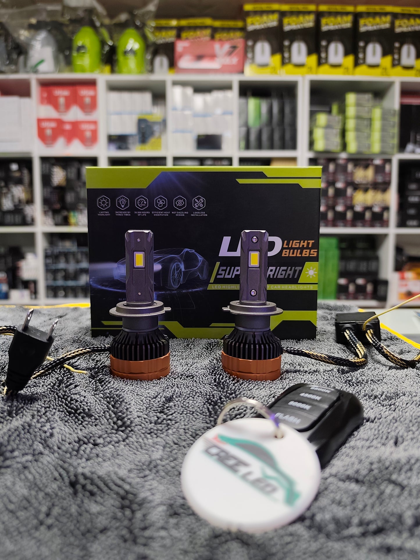 SORTEO🎉🎉Kit Cree Led Csp Tri Color con control 200w H4 H7 H11 9006