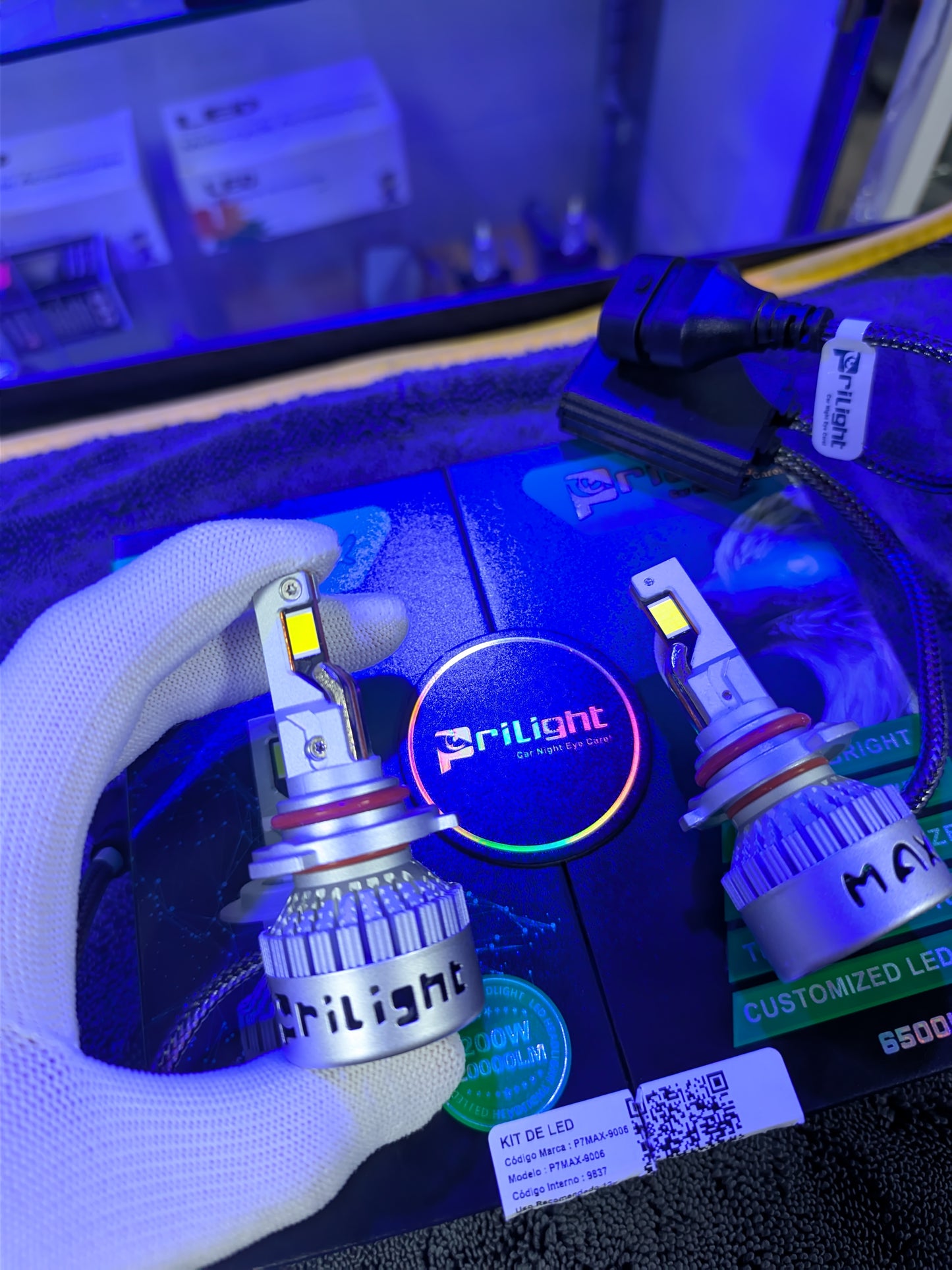 Kit Cree Led Prilight P7 Max 200W 20000LM 6500K